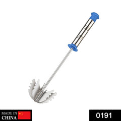 Hand mixer for blending lassi, buttermilk, and eggs with ease.