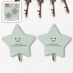 Multipurpose Strong Self-Adhesive Hooks – Heavy Plastic Wall Hooks for Home, Kitchen & Office Use