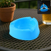 Heavy Duty Plastic Ashtray (mix color & 1 Pc)
