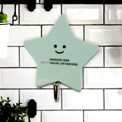 Multipurpose Strong Self-Adhesive Hooks – Heavy Plastic Wall Hooks for Home, Kitchen & Office Use