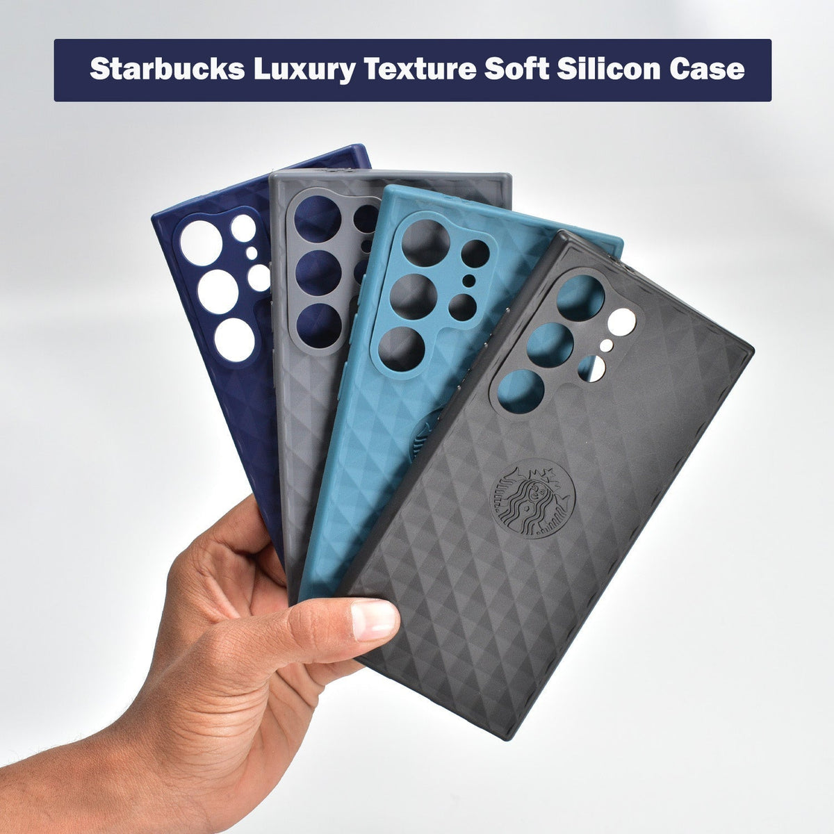 Texture Soft & Flexible Silicone Case  For Samsung