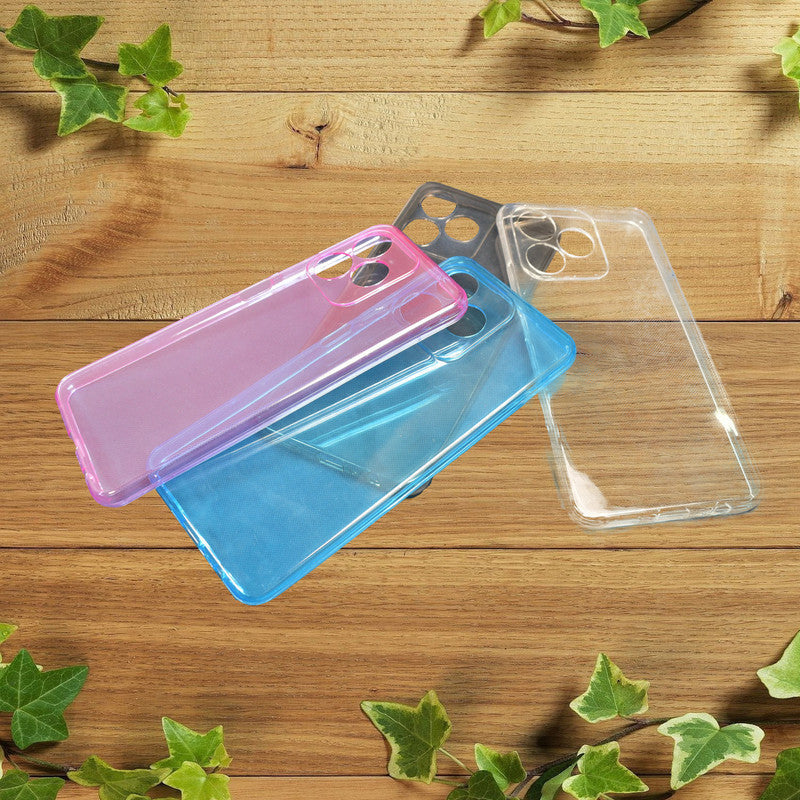 Colour Clear Soft Case For Oppo