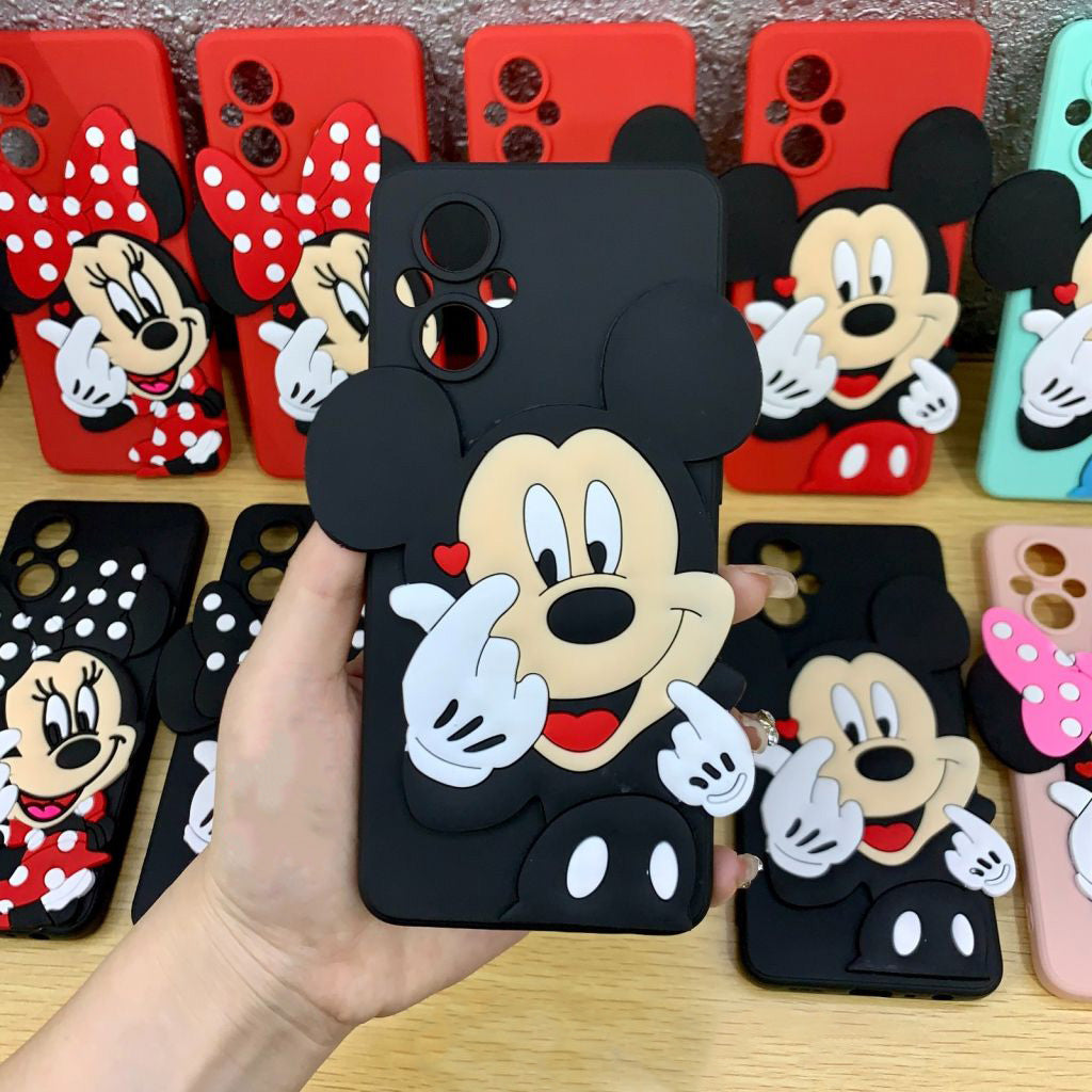 Couple Mickey And Minnie Hard Protection Case For Samsung