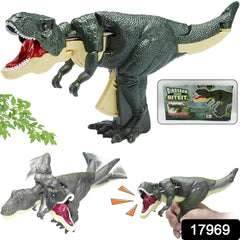 Dinosaur Roaring Toys Trigger, Dinosaurs Toys with Dinosaur Sound Lighting Model Vibrating Head Moving (3 + Years / 1 Pc)