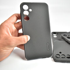 Black Frosted Soft Case For Realme