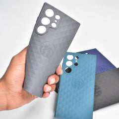 Texture Soft & Flexible Silicone Case  For Vivo