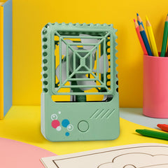 Mini Rechargeable Desktop Fan for Home & Office (USB, Handheld)
