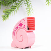Cute USB Mini Fan: Bright, Quiet & Portable for Your Desk (Battery Not Included)
