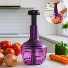 Manual Push Vegetable Chopper
