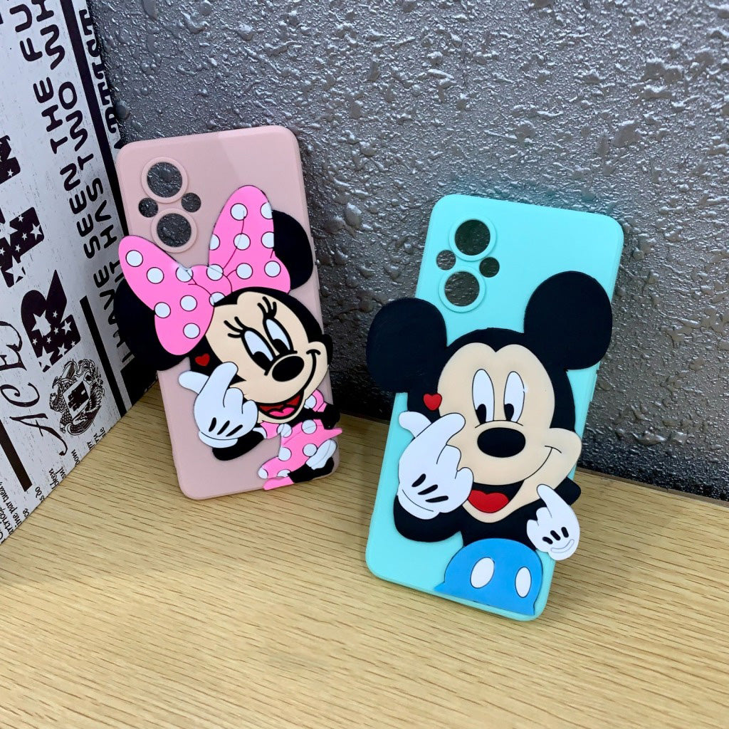 Couple Mickey And Minnie Hard Protection Case For Vivo