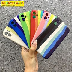 Rainbow Soft Print Case For Redmi