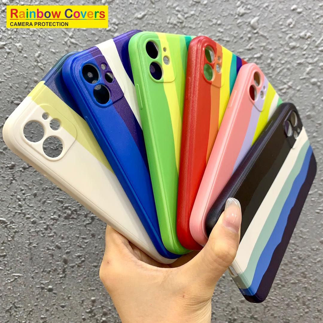 Rainbow Soft Print Case For Samsung