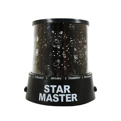 LED Projector Night Light Amazing Lamp, 3 Battery operated lamps, Rotation With the music Function, Master for Kids Bedroom Home Decoration Night Romantic Gift (Battery Not Included / 1 pc)