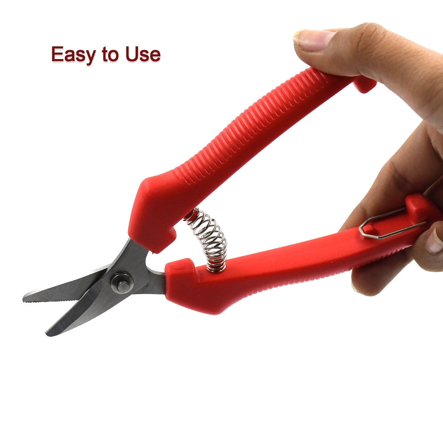 9135 Heavy Duty Stainless Steel Cutter, Nonƒ??slip Trimming Scissors Durable Not Easy To Wear for Gardening Pruning Of Fruit Trees Flowers and Plants
