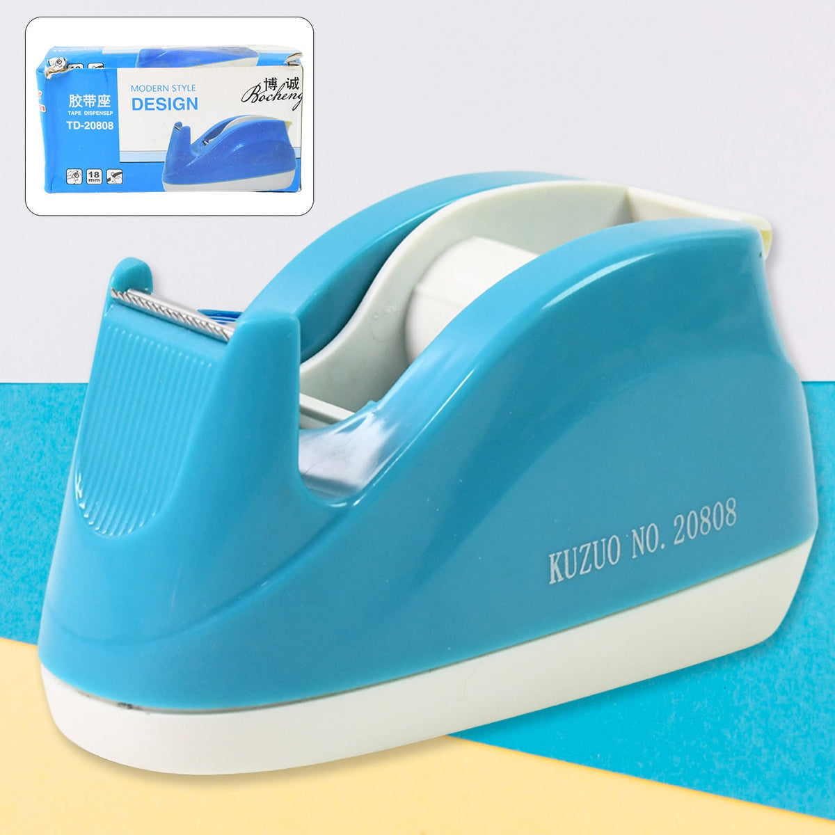 Plastic Tape Dispenser Cutter for Home Office use (1 pc / 18 mm)