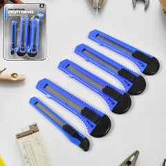 Multi-Use Iron Cutter Knife (5 Pcs Set / Mix Size)