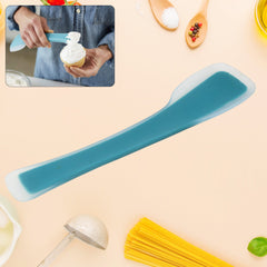 Multipurpose Silicone Measure And Scrape Spatula Spoon (1 Pc / 28 CM)