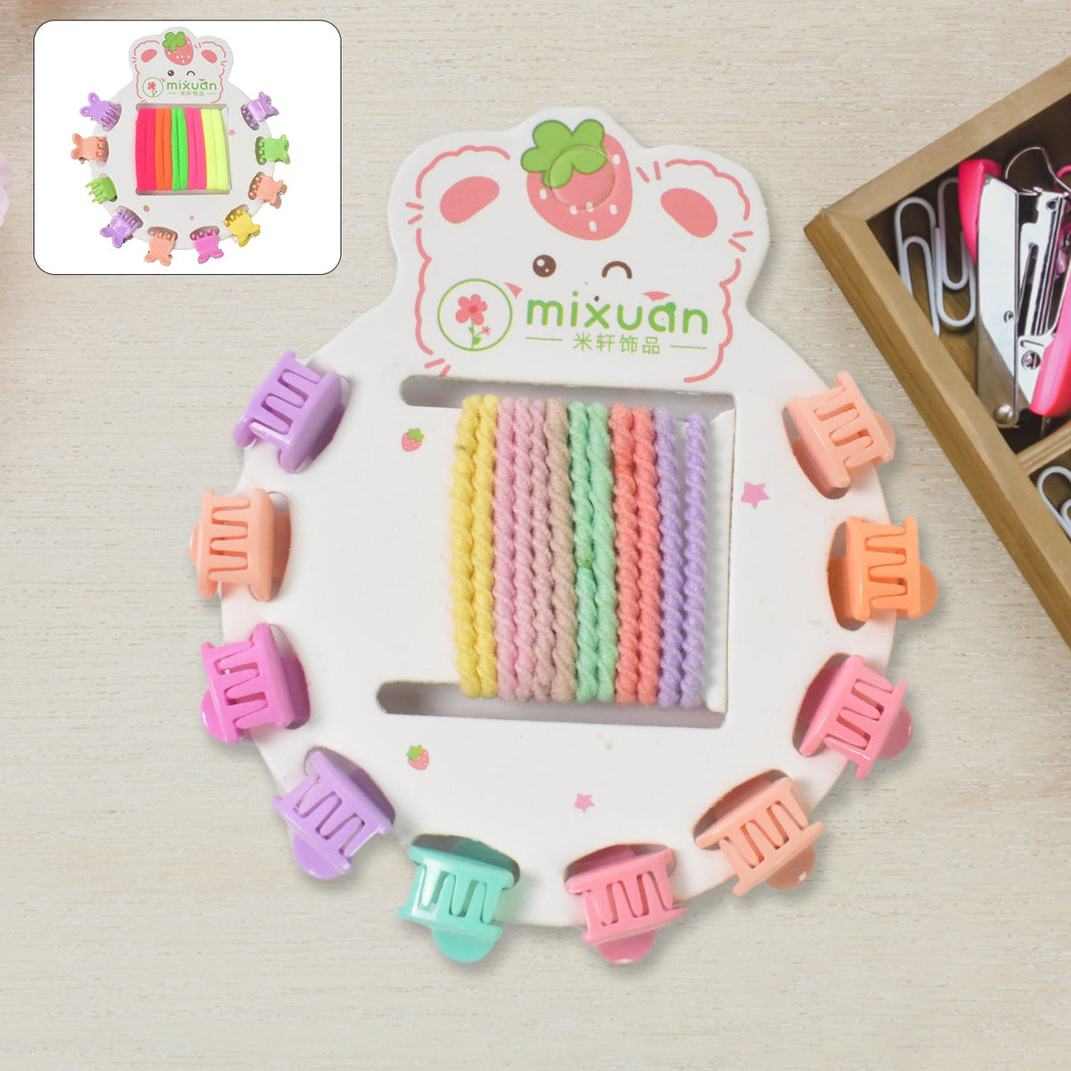 Hair Clips & Hairband for Girls Kids Hair Accessories (22 Pcs Set / Mix Design)