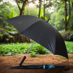 Sun Umbrella With Inside Fan & Power Bank Umbrellas For Summer (1 Pc)