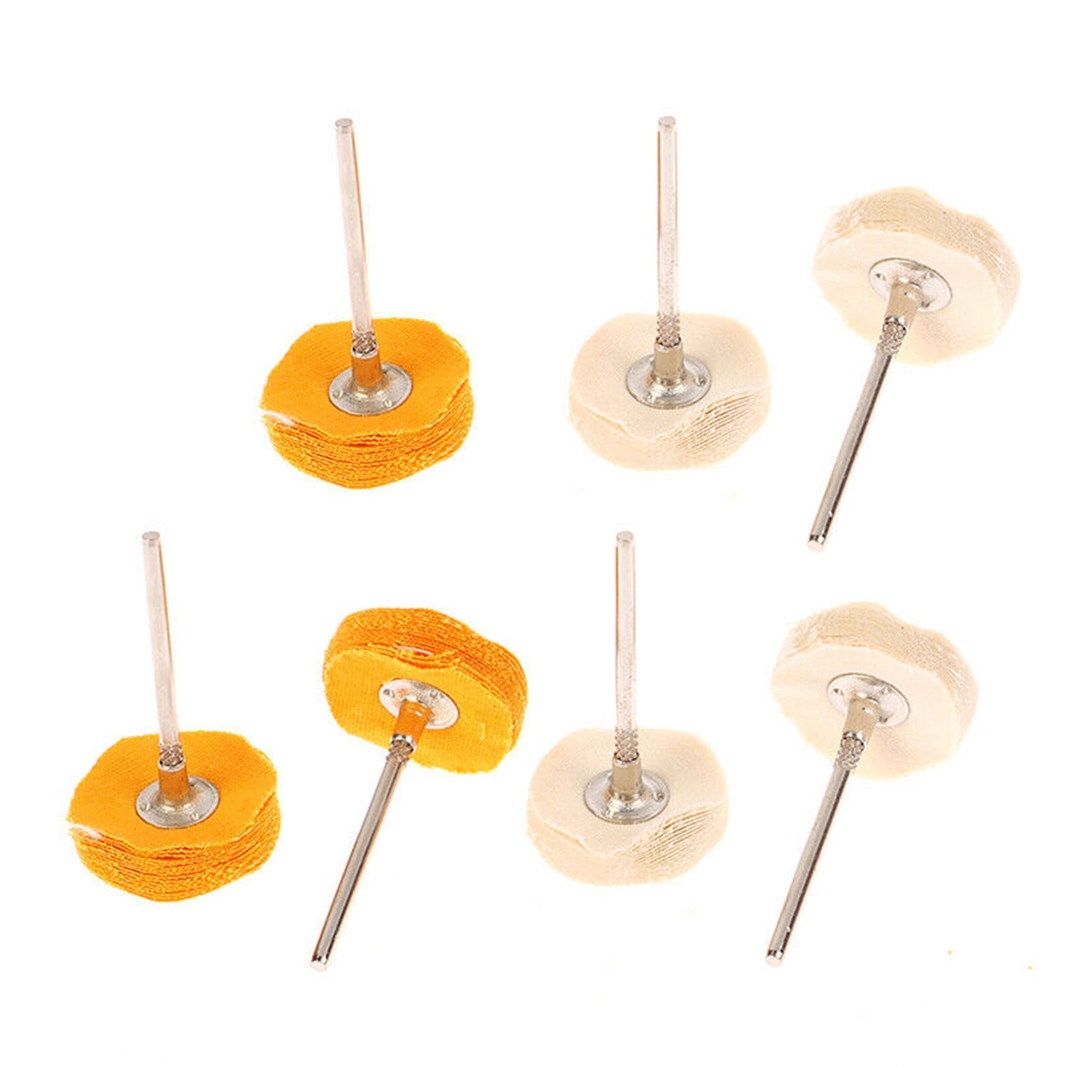 Polisher Buffer Wheel Polishing Buffing Pad Brush for Rotary Drill Bit (7 Pcs Set)