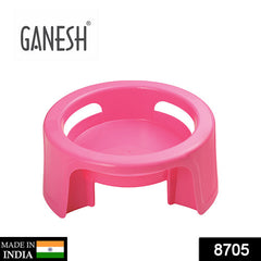 8705 Ganesh Multipurpose Unbreakable Plastic Matka Stand/Pot Stand DeoDap