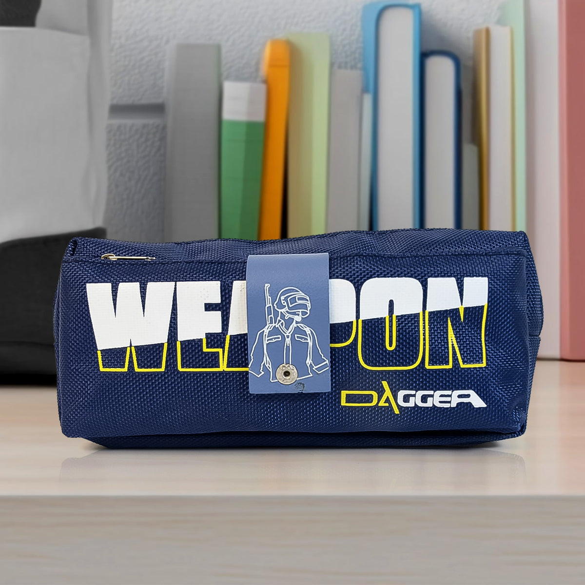 Pencil Pouch With Zipper 1 Pc / 2 Compartment)