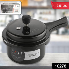 Aluminium Rays Black Beauty Pressure Cookers With Outer Lid (2.5 Litres)