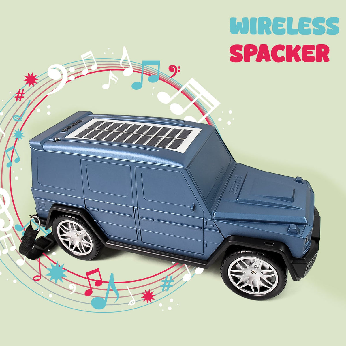 Thar Wireless And Solar Powered Speaker