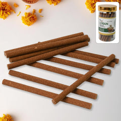 Loban Dhoop Sticks for Home, Office, Religious Ceremonies, Meditation and Pooja (100 GM)