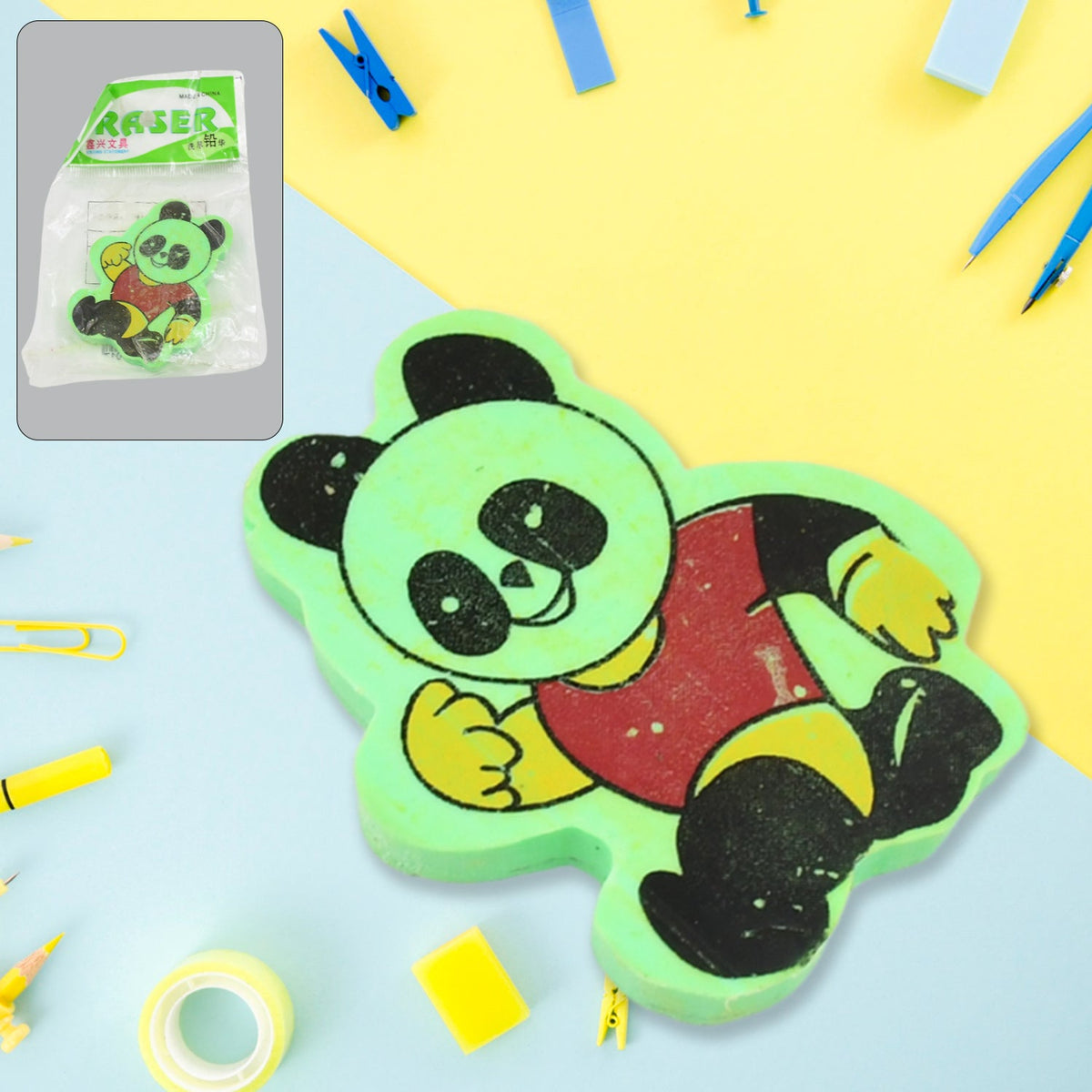 Cartoon Design Eraser (1 Pc / Mix Design)