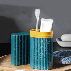 Plastic Toothbrush Case, Travel, Toothpaste Protection, Lightweight, Portable, Storage, Portable, Multifunctional, Storage Container, Waterproof (1 Pc / Only Toothbrush Case)