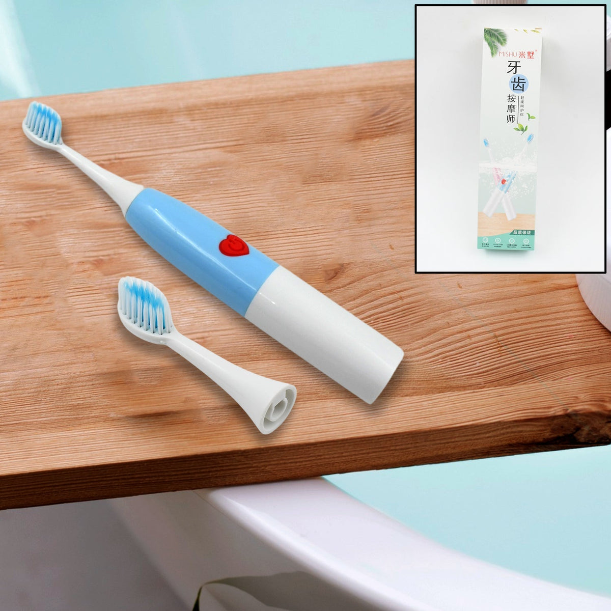 Electric Toothbrush Battery Operate For Home & Travelling Use (1 Pc)