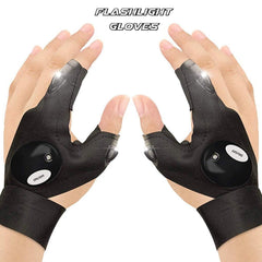 LED Flashlight Gloves Gifts for Men (Hand Gloves Light / 1 Pair)