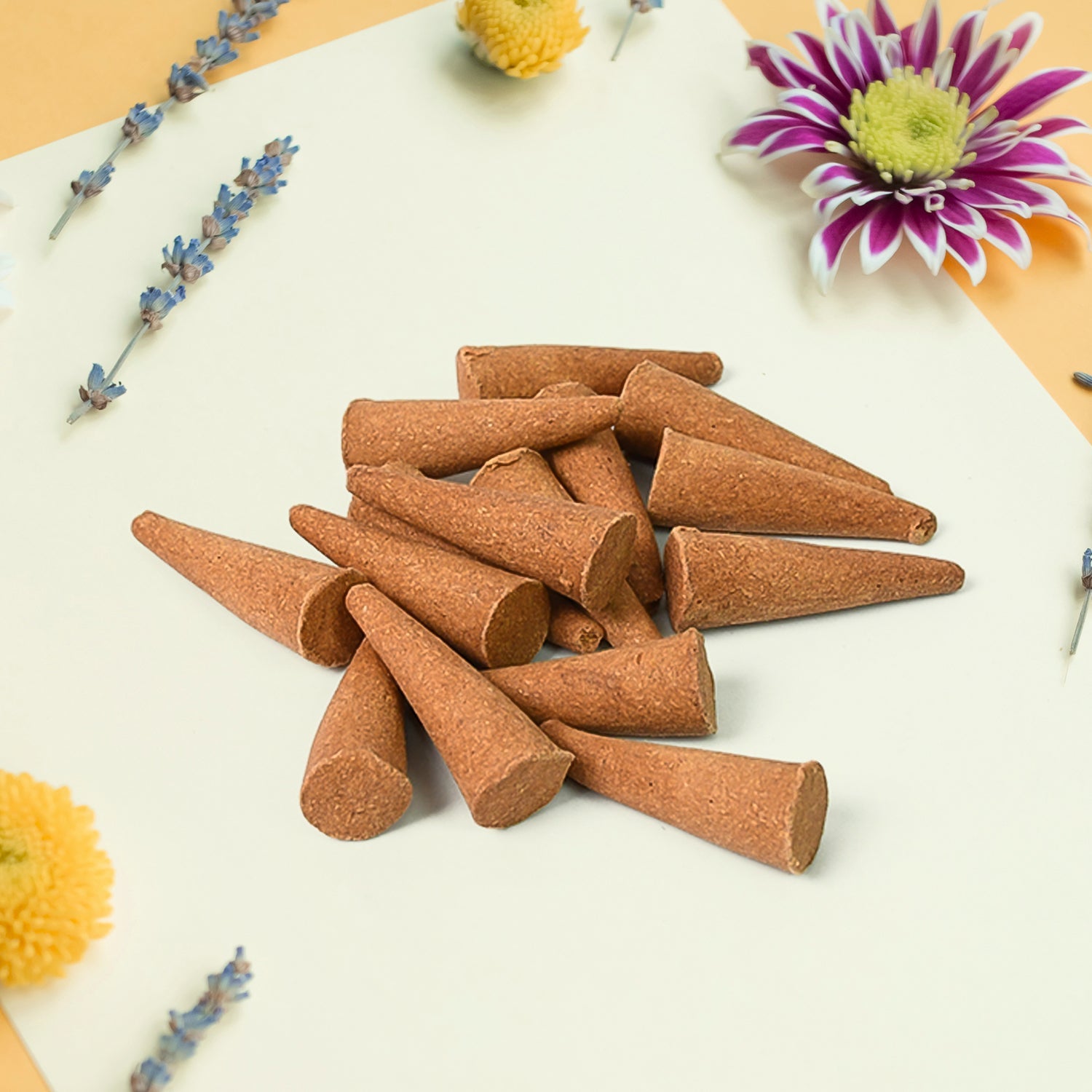 Dark Rose Dhoop Cones, Premium Dark Rose Dhoop (120 GM.)