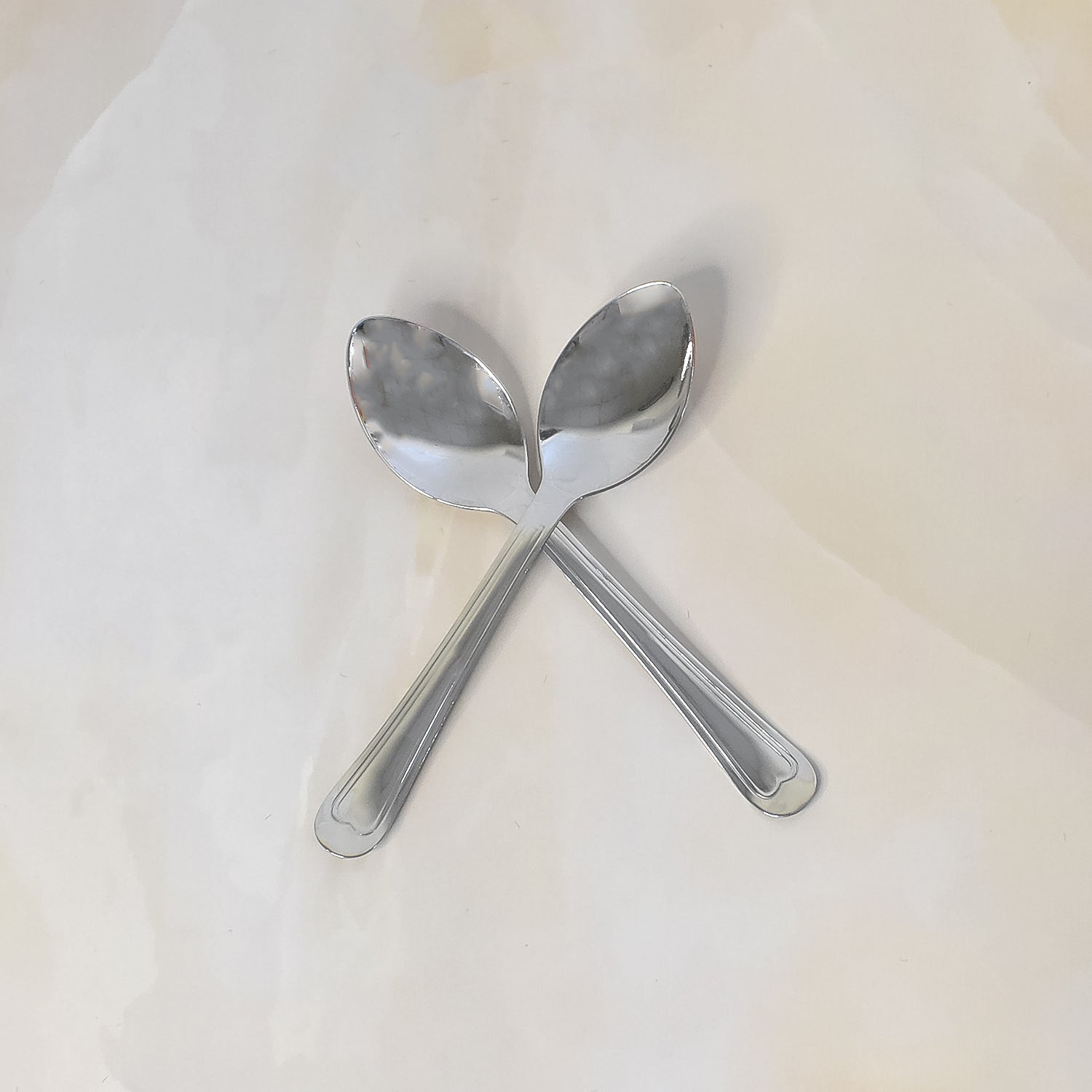 Small Stainless Steel Table Spoons (6 pcs)