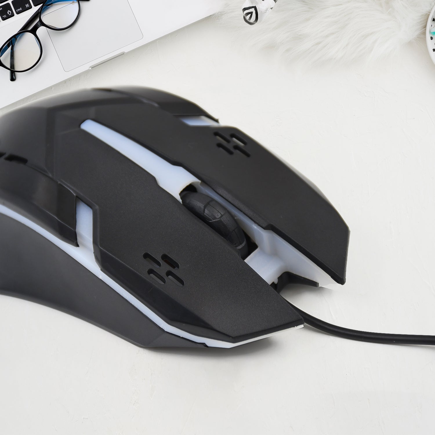 Computer / Laptop USB Wired Optical Mouse (1 Pc)