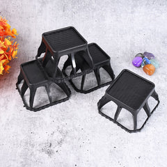 Multi-Purpose Plastic Washing Machine Stand (4 Pcs Set)