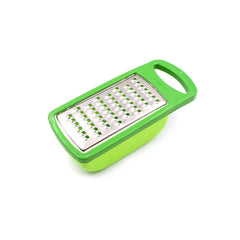 0694  Plastic and Stainless Steel Veg Cheese Mill Grater Standard Collector Box Kitchen Ware with Detachable Storage Container