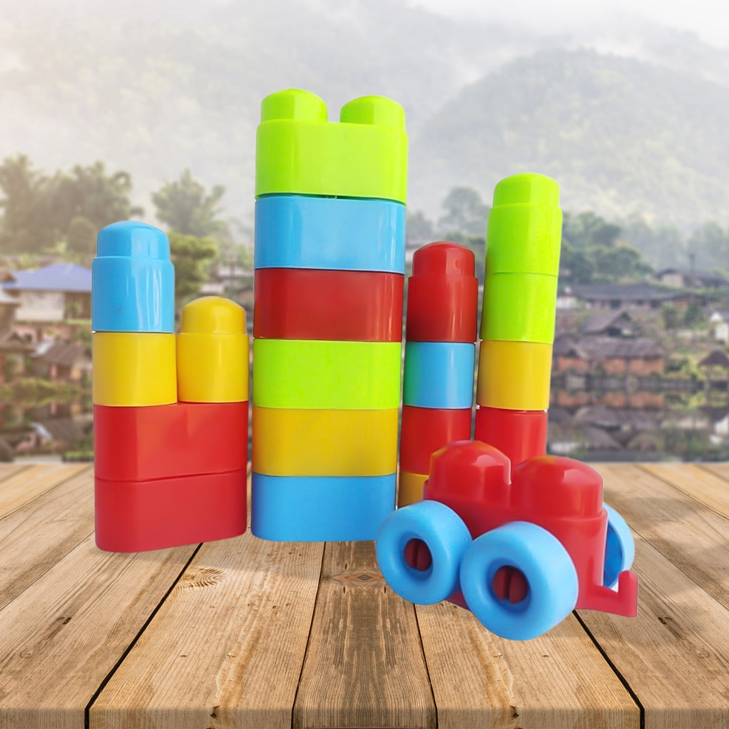 Bricks Blocks Building toy  (88 Pcs Building Blocks)