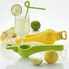 2176 Kitchen 2 in 1 Unbreakable Lemon Squeezer and Bottle Opener (1 Pc)