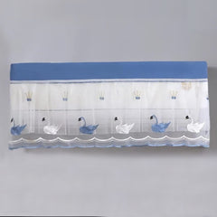 Ac Cover Air Conditioning Dust Cover Folding Designer (Approx 1 Ton / 1 Pc / ac curtain / Mix Design)