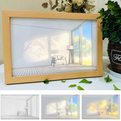 LED NightPainting Decoration Picture Frame Light (1 Pc / 20×15 CM)