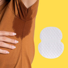 0978 Underarms Sweat Pads Disposable Highly Absorbent Pads Cotton Anti-Allergic Anti Bacteria Anti Smell Underarm Perspiration Pad For Men And Women (Pack of 10)