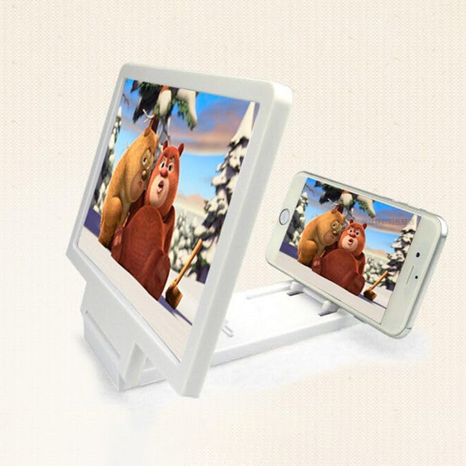 3D HD Mobile Phone Screen Magnifier Amplifier (1 Pc / Loose)