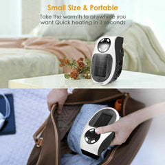 6033 Portable Electric Heater Mini Fan Heater Desktop Household DeoDap