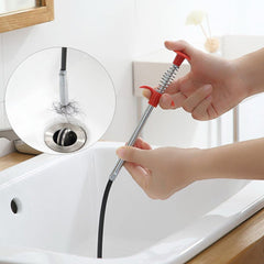 1622 Multifunctional Cleaning Claw Pilpe Cleaner Drainage Block Remover Drain Spring Pipe Dredging Tool, Drain Cleaning Tool for Hair Drain Drain Cleaner Sticks drain pipe clearer ( 90 Cm)