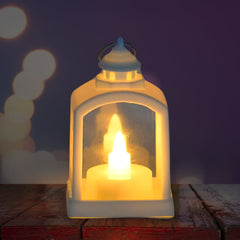 Smokeless Led Light Lantern Lamp (1 Pc)