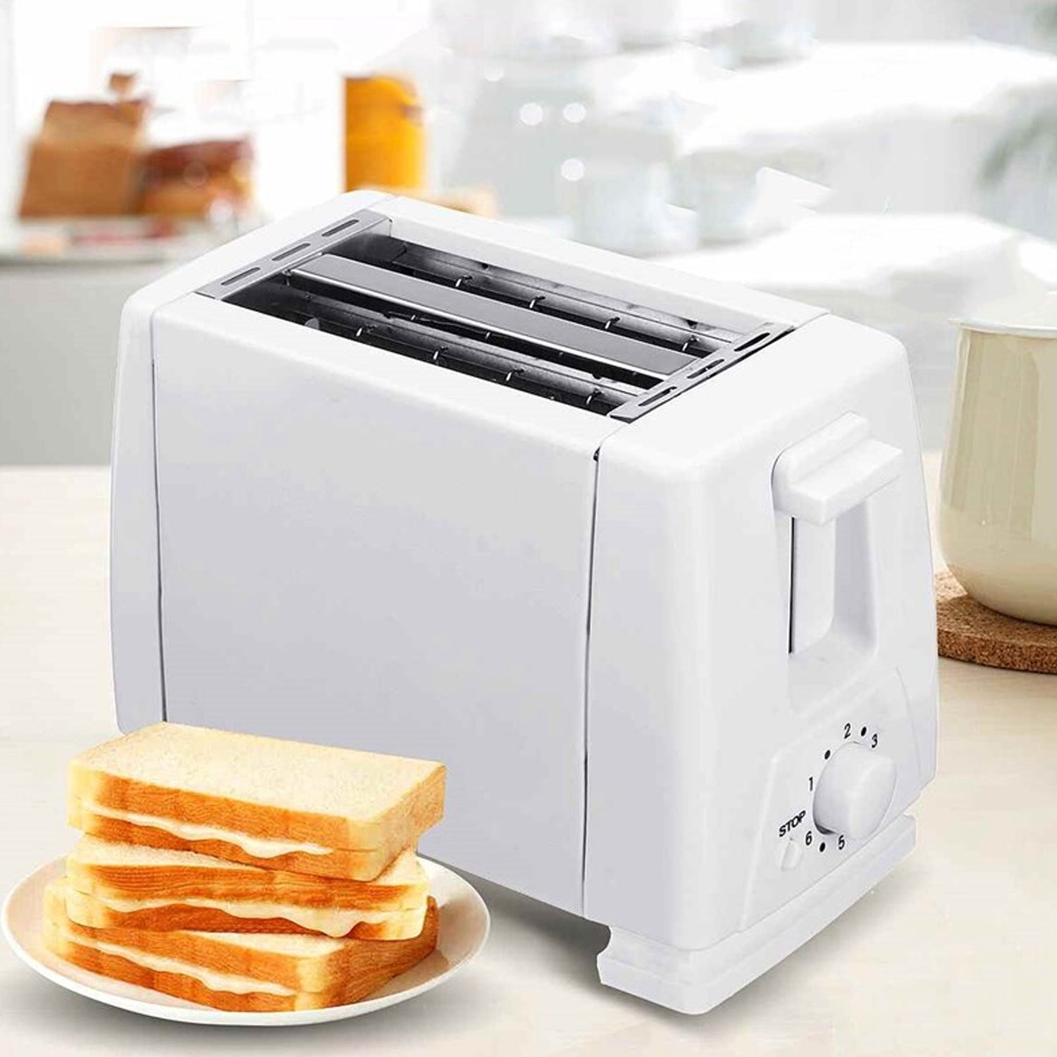 Electric Bread Machine, Multifunctional Automatic Bread Machine (650 Watt / 1 Pc)