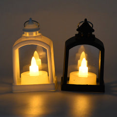 Smokeless Led Light Lantern Lamp (2 Pc)