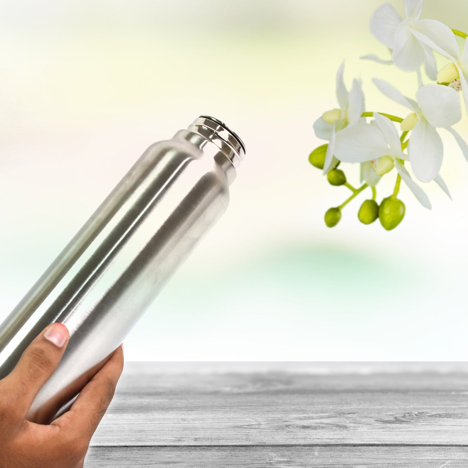 Stainless Steel Double Wall Vacuum-Insulated Drink Water Bottle (1000 ML)